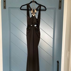 Guess Cut-out Jumpsuit XS * Free Pearl Necklace